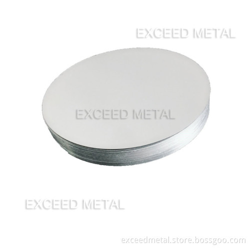 Aluminum disc 1050 1060 1100 3003 Aluminum circle round for cookwares and lights